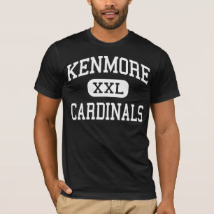 Camiseta Kenmore - cardeais - segundo grau - Akron Ohio