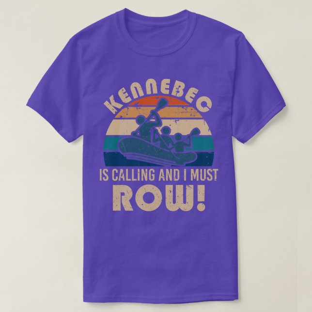 Camiseta Kennebec rafting  (Frente do Design)