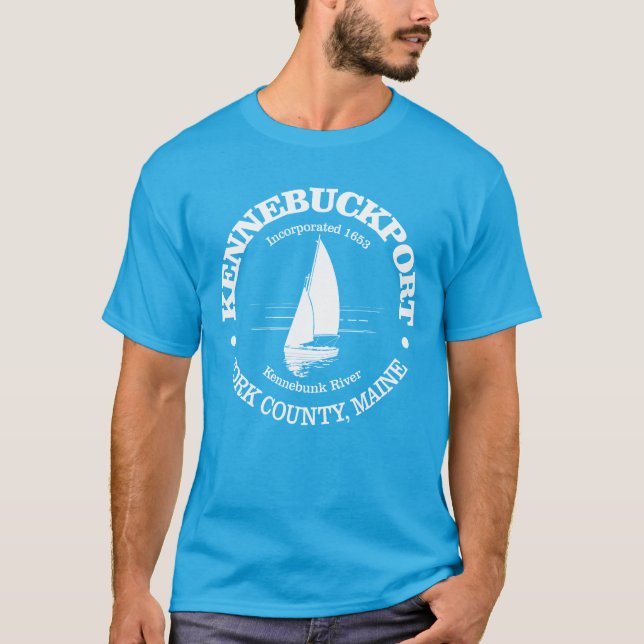 Camiseta Kennebunkport (veleiro) (Frente)
