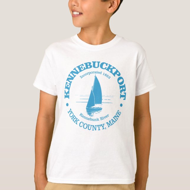 Camiseta Kennebunkport (veleiro) (Frente)