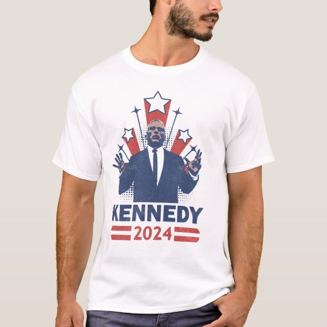 Camiseta Kennedy 2024 RFK Jr para Presidente (Frente)