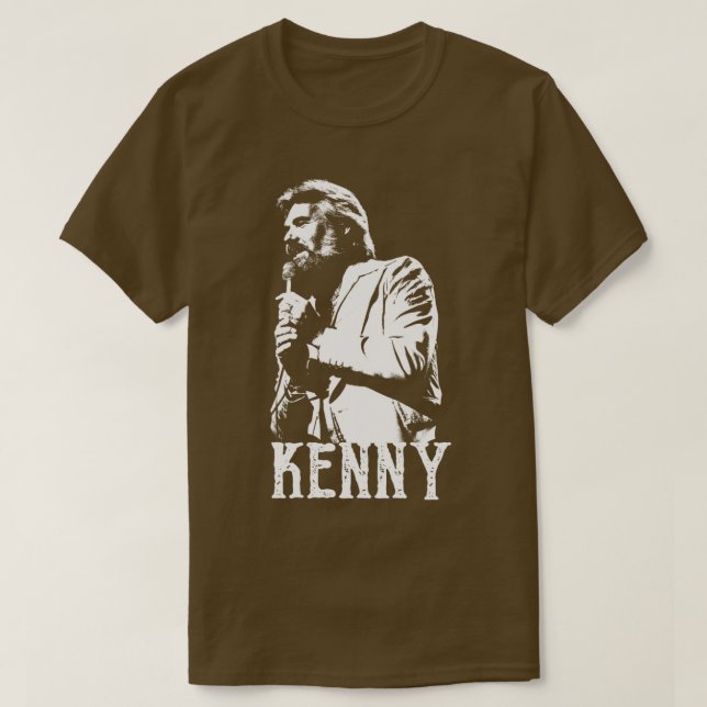 Camiseta Kenny O Estêncil Branco (Frente do Design)