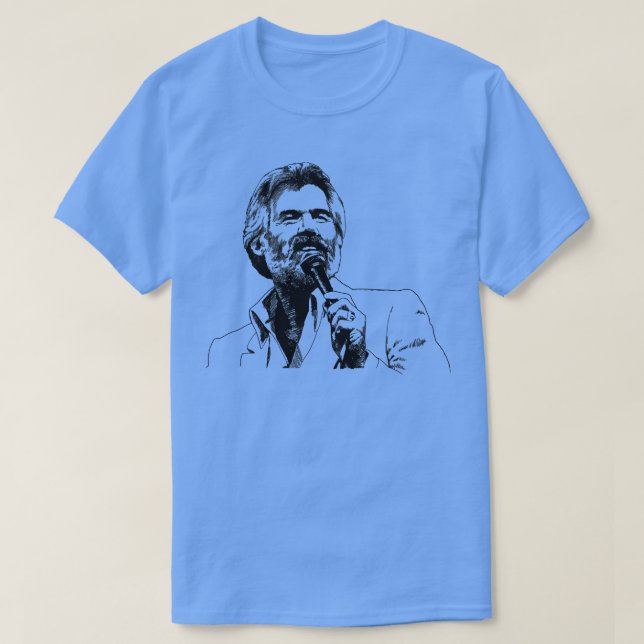 Camiseta Kenny Rogers (Frente do Design)