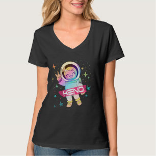 Camiseta KENO - Nome do Menino Bonito com Astronauta Giro