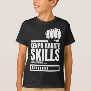 Camiseta Kenpo Karate Competências Carregando Engraçado Ken