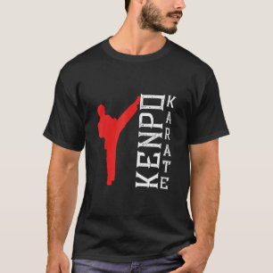 Camiseta Kenpo Karate Japonês Defensor Combatendo Artes Mar