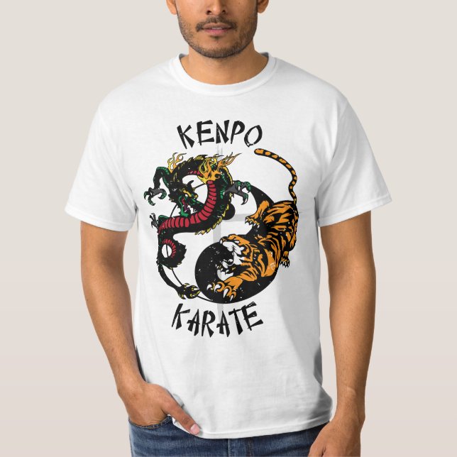 Camiseta Kenpo Karate Self Defense Martial Arts  (Frente)