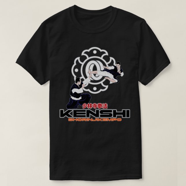 Camiseta KENSHI SHORINJI KEMPO 029 TSirt (Frente do Design)
