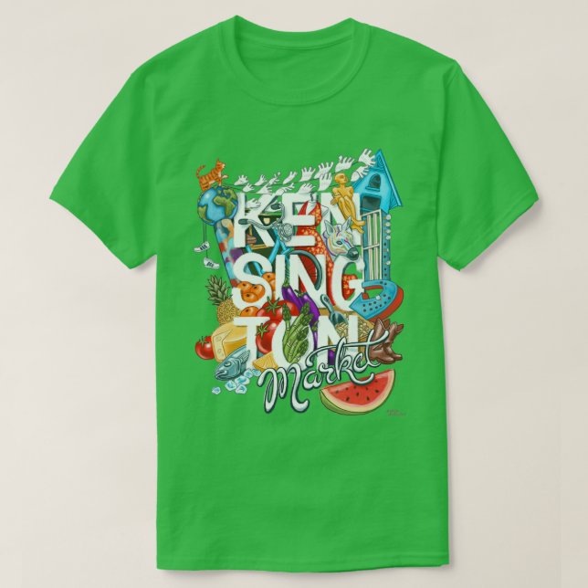 Camiseta Kensington Market (Frente do Design)