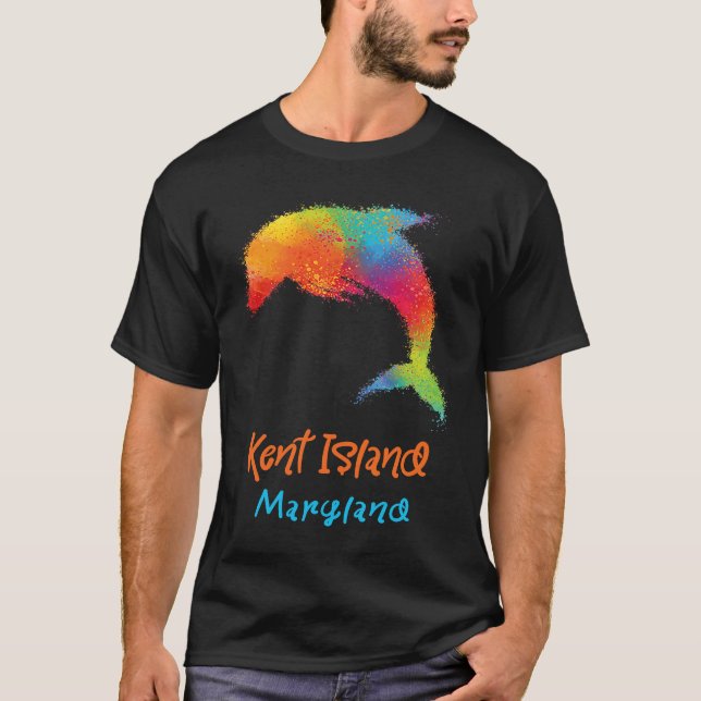 Camiseta Kent Island  Maryland  Souvenir (Frente)