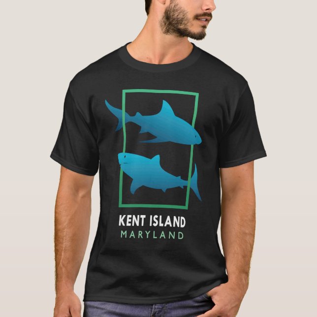 Camiseta Kent Island  Maryland  Souvenir  3 (Frente)
