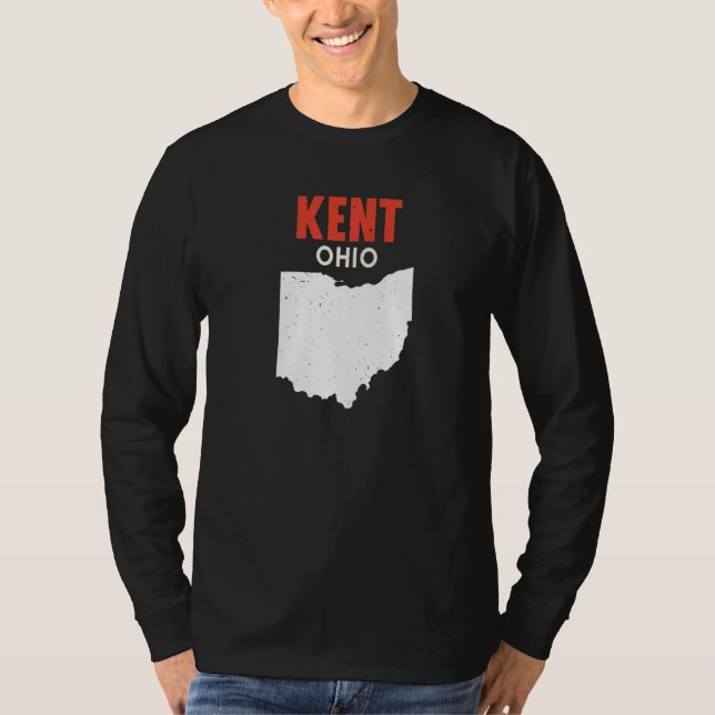 Camiseta KENT Ohio USA State America Travel Ohioan   (Frente)