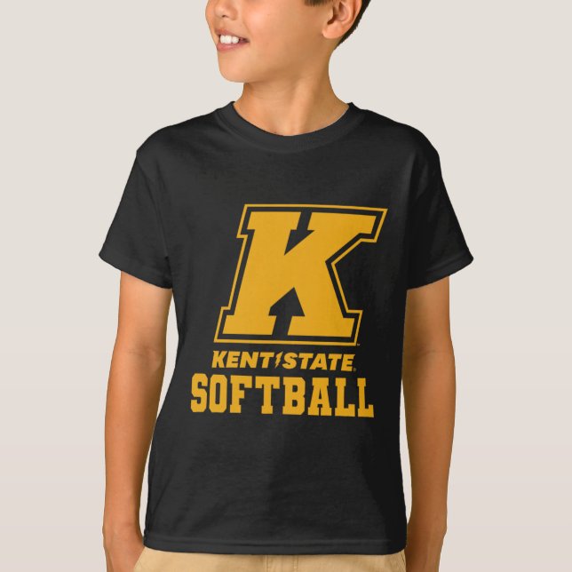 Camiseta Kent State University Softll Apparel Sports Fan  (Frente)
