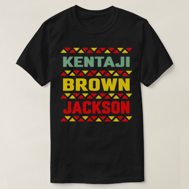 Camiseta Kentanji Brown Jackson Change African American Wor (Frente do Design)