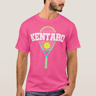 Camiseta Kentaro Name Tênis Player Ball And Racket Sp