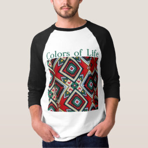 Camiseta Kente Geometric Tapestry
