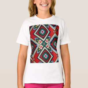 Camiseta Kente Geometric Tapestry