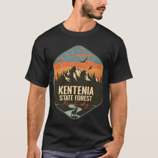 Camiseta Kentenia State Forest Kentucky KY Retro Camping bo