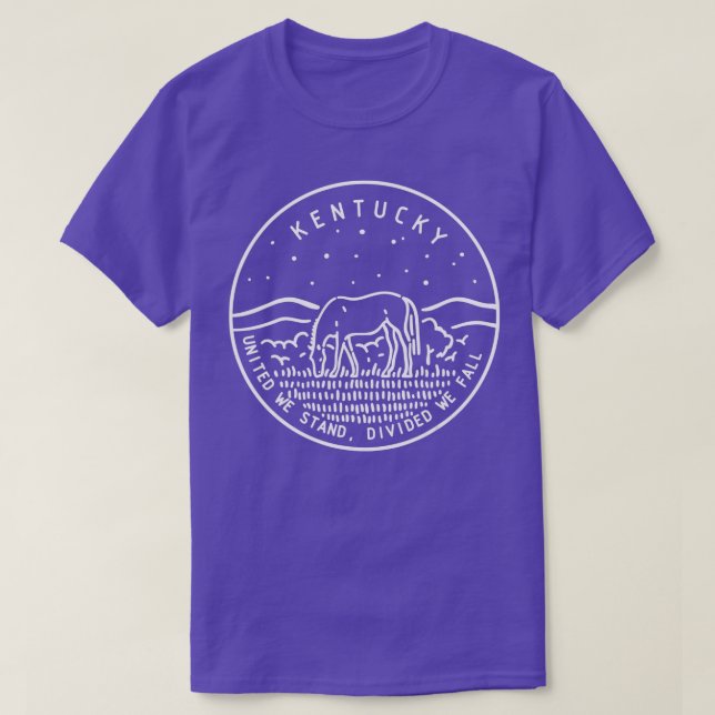 Camiseta Kentucky 1792 State of Kentucky (Frente do Design)