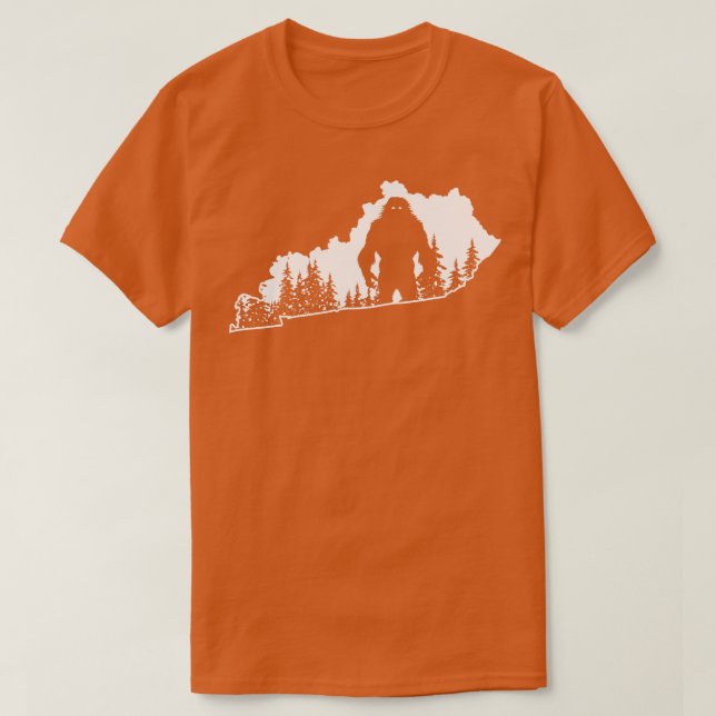Camiseta Kentucky Bigfoot (Frente do Design)