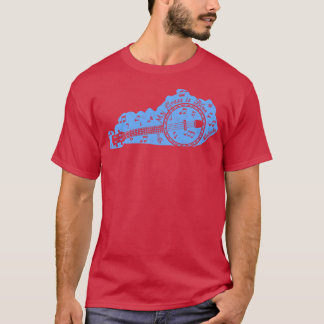 Camiseta Kentucky Bluegrass Minha grama é Blue Appalachian 