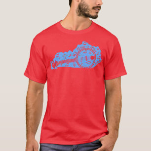 Camiseta Kentucky Bluegrass Minha grama é Blue Appalachian 