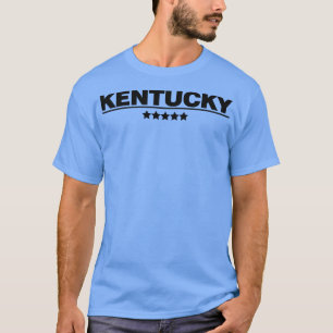 Camiseta Kentucky City Text BW TSirt