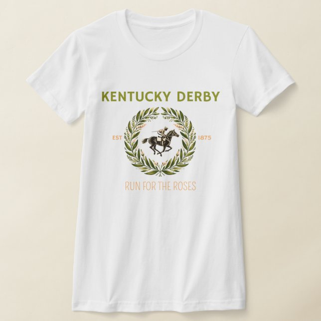 Camiseta Kentucky Derby 1875 Run for the Rosa (Postura )