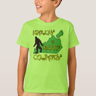 Camiseta Kentucky é país de Bigfoot