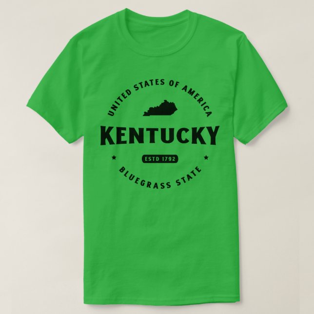 Camiseta Kentucky Harmony Bluegrass State TSirt (Frente do Design)