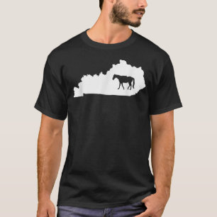 Camiseta Kentucky Horse Map Gift for Women Men and Kids
