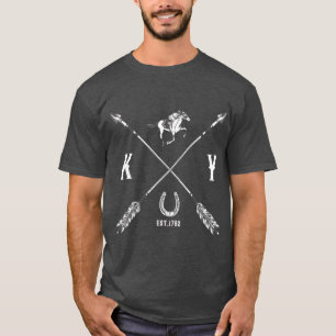 Camiseta Kentucky Horse Racing Ky Derby Horse Jockey engraç