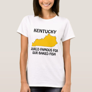 Camiseta Kentucky - Mundialmente Famoso por Nosso Peixe Ass