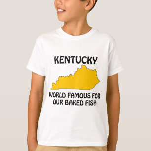 Camiseta Kentucky - Mundialmente Famoso por Nosso Peixe Ass