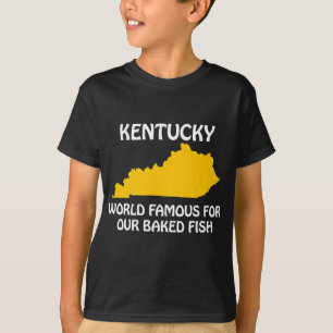 Camiseta Kentucky - Mundialmente Famoso por Nosso Peixe Ass