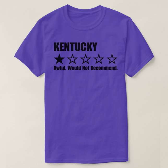 Camiseta Kentucky One Review TShirt (Frente do Design)
