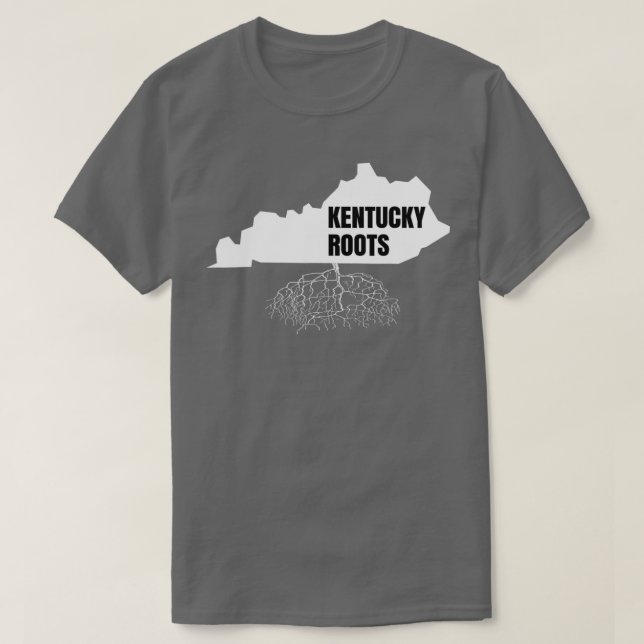 Camiseta Kentucky Roots Bluegrass Excelente Estado do Kentu (Frente do Design)