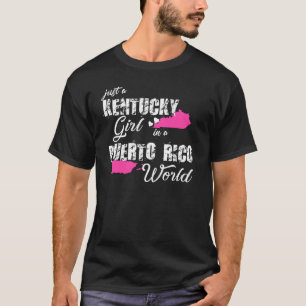 Camiseta Kentucky Shirts Engraçadas Apenas Uma Garota Do Ke