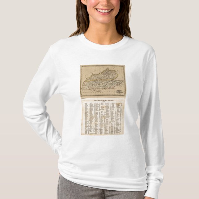 Camiseta Kentucky, Tennessee 2 (Frente)