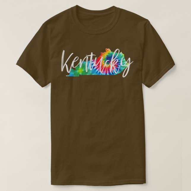 Camiseta Kentucky Tie Dye (Frente do Design)