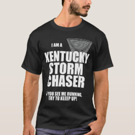 Camiseta Kentucky Tornado Storm Chaser Black T-shirt