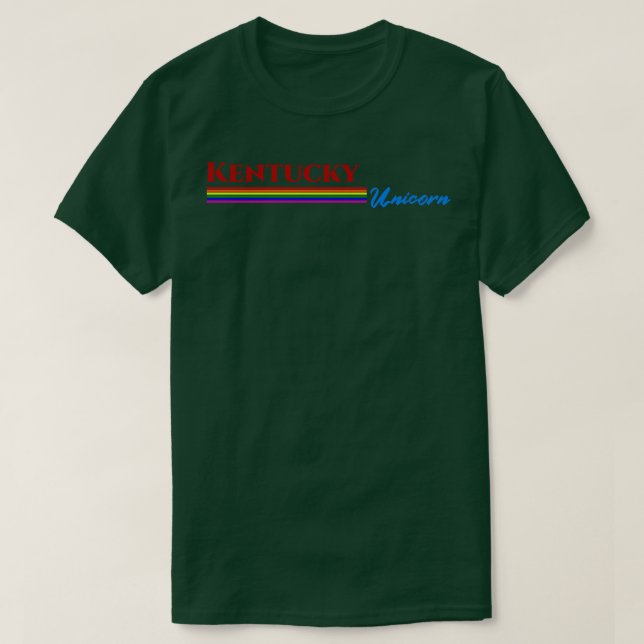 Camiseta Kentucky Unicorn Gift TShirt (Frente do Design)