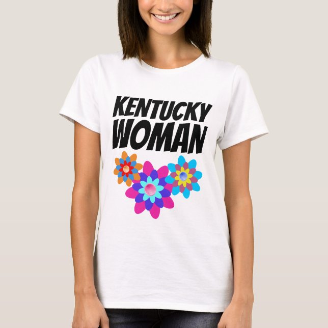 Camiseta KENTUCKY WOMAN T-shirts (Frente)