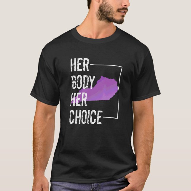 Camiseta Kentucky Women's Rights Body a apoia (Frente)
