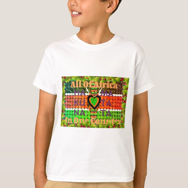 Camiseta Kenya Hakuna Matata (Frente)