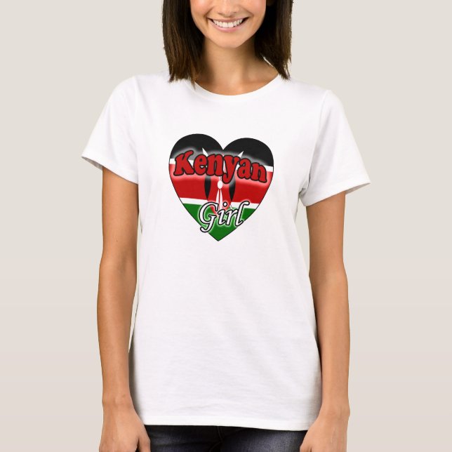 Camiseta Kenyan Girl (Frente)