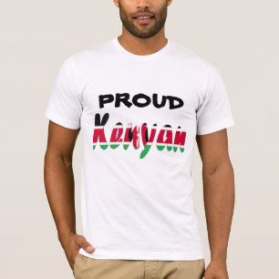 Camiseta Kenyan orgulhoso