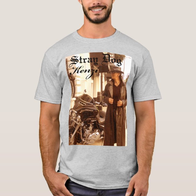Camiseta Kenzi T-Shirt - Cinza (Frente)