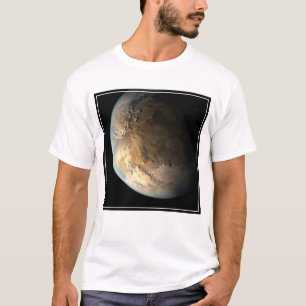 Camiseta Kepler-186f Orbitando Uma Estrela Distante.
