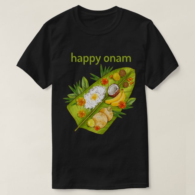 Camiseta Kerala onam (Frente do Design)